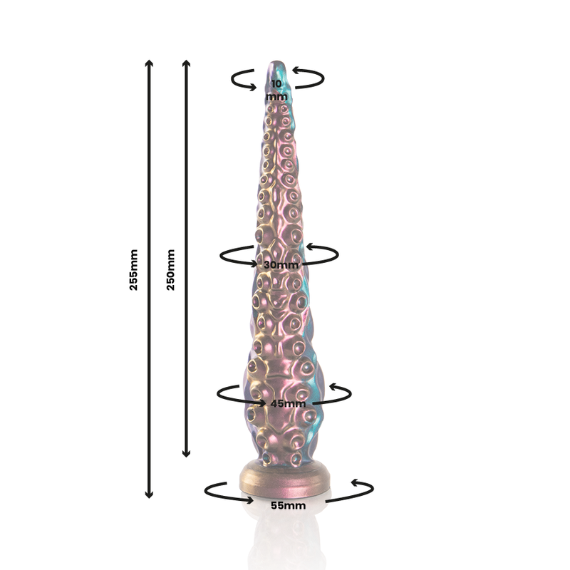 EPIC - CHARYBDIS DILDO Z CIENKIMI MAŁYMI MACKAMI