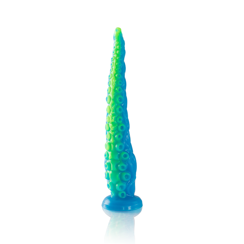 EPICKI - SCYLLA FLUORESCENCYJNY CIENKI DILDO MAŁY ROZMIAR