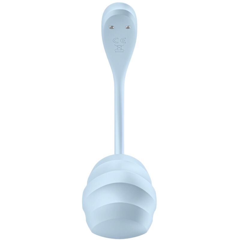 SATISFYER - STYMULATOR PUNKTU G GŁADKI PŁATEK BŁĘKITNY DARMOWA APLIKACJA