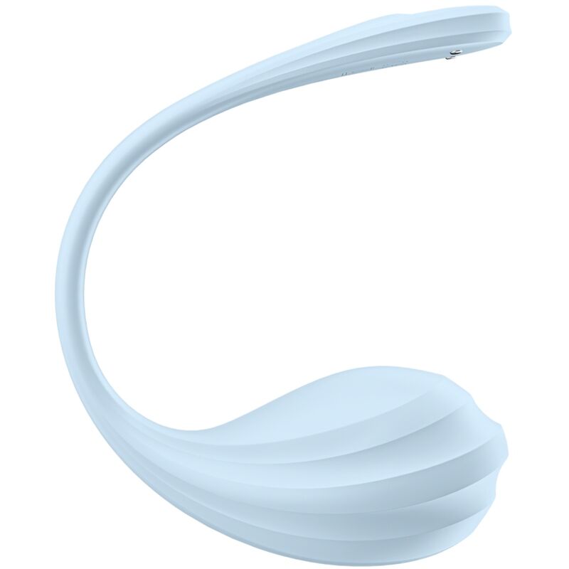 SATISFYER - STYMULATOR PUNKTU G GŁADKI PŁATEK BŁĘKITNY DARMOWA APLIKACJA