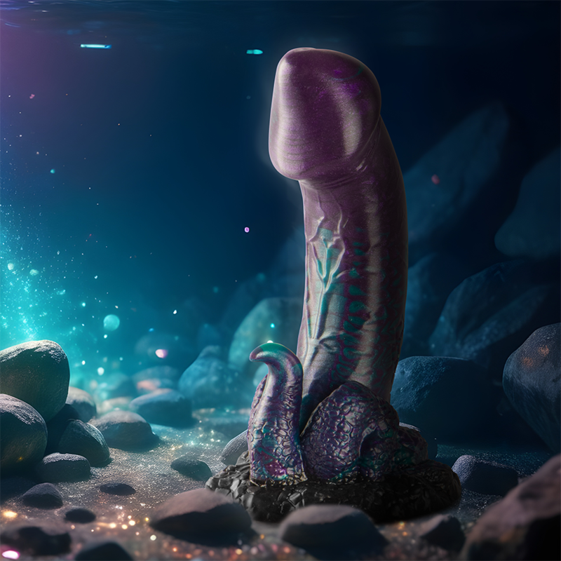 EPICKIE - DILDO BASILISZKA PODWÓJNA ŁUSKOWA PRZYJEMNOŚĆ MAŁY ROZMIAR