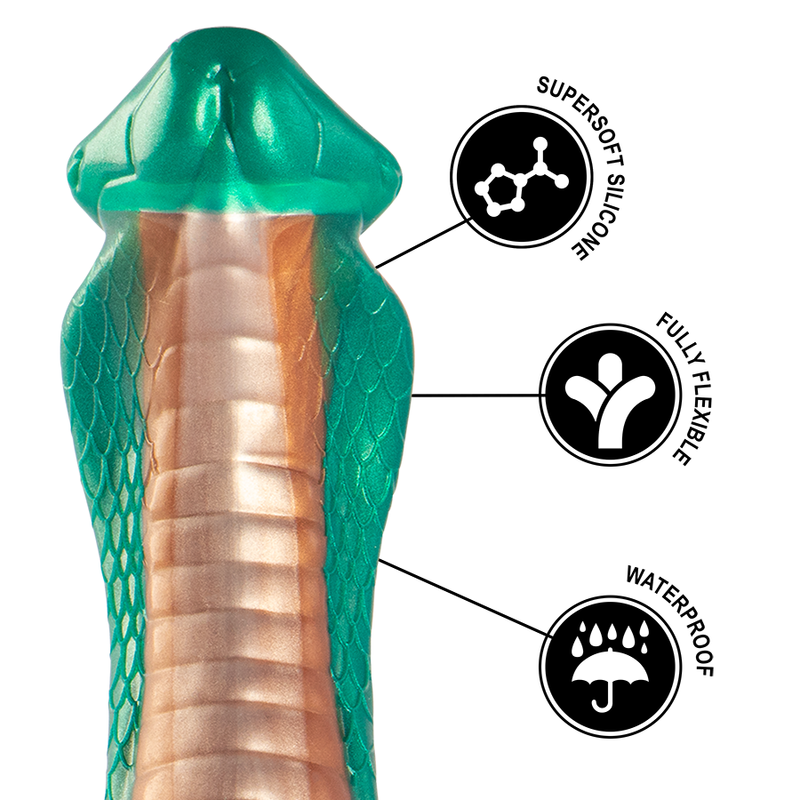 EPICKA – PYTHON DILDO KOBRA ZIELONA