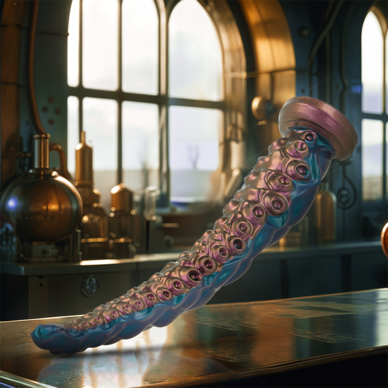 EPIC - CHARYBDIS DILDO Z CIENKIMI MAŁYMI MACKAMI