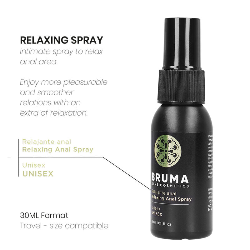 BRUMA – RELAKSUJĄCY SPRAY DO ODBYTU UNISEX 30 ML