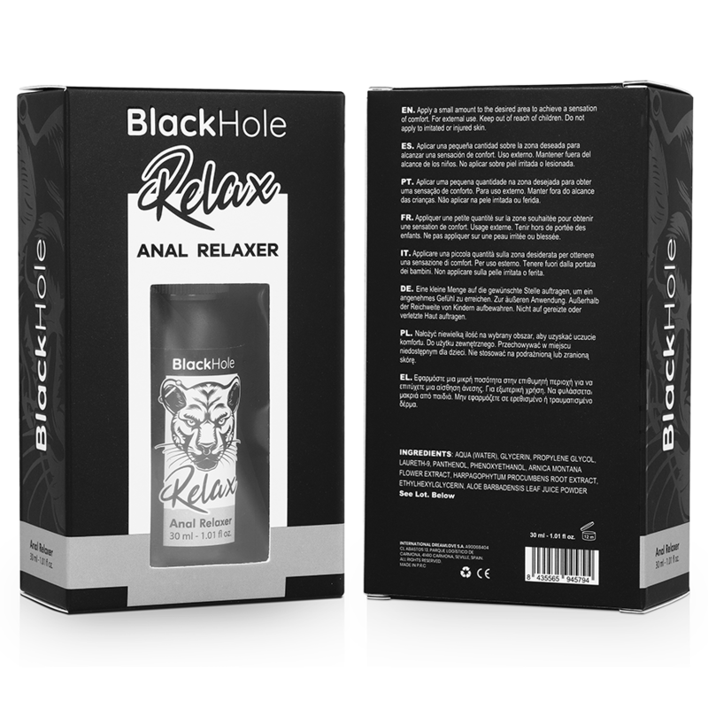 BLACK HOLE - ANALNY SPRAY ROZLUŹNIAJĄCY EXPLORER 30 ML