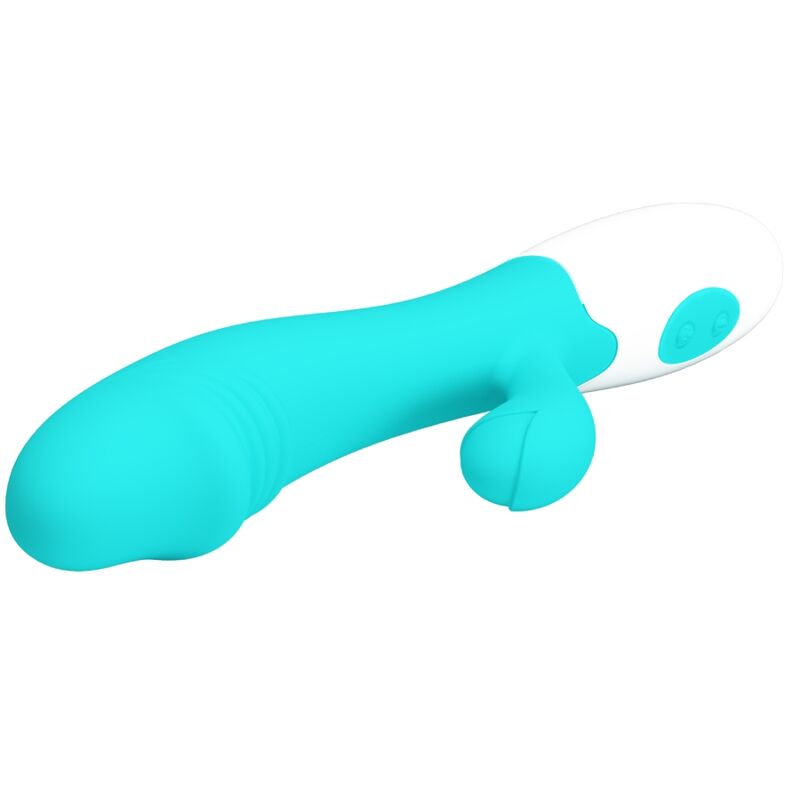 PRETTY LOVE - WIBRATOR G-SPOT SNAPPY, ZIELONY WODNY