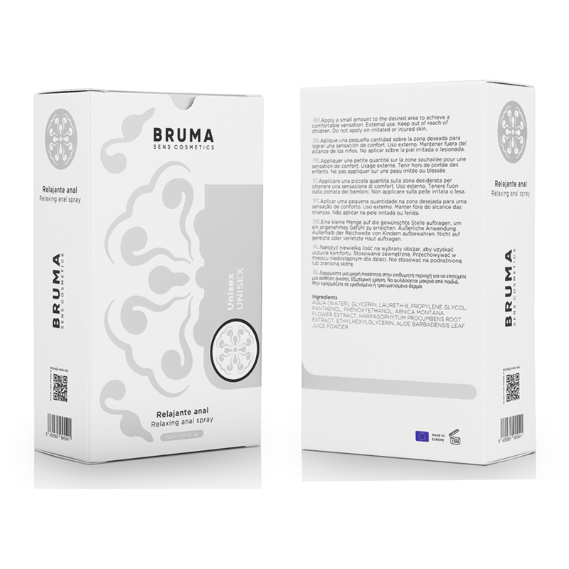 BRUMA – RELAKSUJĄCY SPRAY DO ODBYTU UNISEX 30 ML