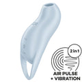 SATISFYER - POCKET PRO 1 STYMULATOR ŁECHTACZKI JASNONIEBIESKI