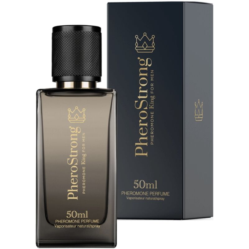 PHEROSTRONG - PERFUMY Z FEROMONAMI KRÓL DLA MĘŻCZYZN 50 ML