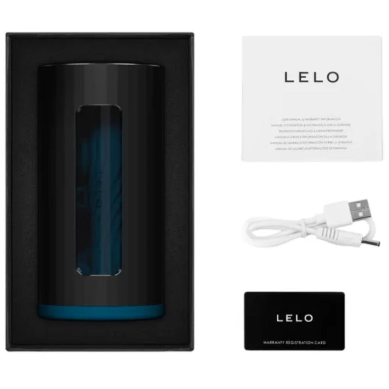 LELO - F1S V3 MASTURBATOR MĘSKI W KOLORZE TURKUSOWYM