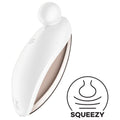 SATISFYER - SPOT ON 2 WIBRATOR PUNKTOWY NAKŁADANY BIAŁY