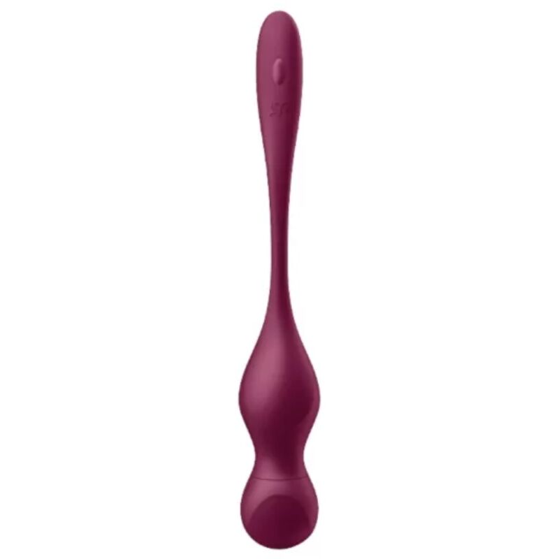 SATISFYER - LOVE BIRDS VARY WIBRUJĄCE KULKI DARMOWA APLIKACJA WINNA CZERWIEŃ