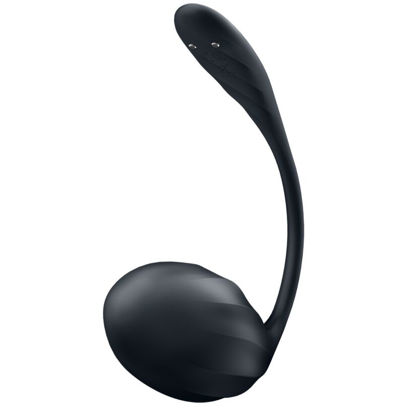 SATISFYER - STYMULATOR PUNKTU G Z ŻEBROWANYMI PŁATKAMI ZDALNE STEROWANIE CZARNY DARMOWA APLIKACJA