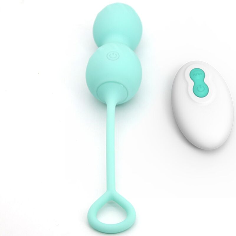 ARMONY - BLOSSOMS DUMBELL WAGINALNY WIBRUJĄCY PILOT 10 WIBRACJI ZIELONY