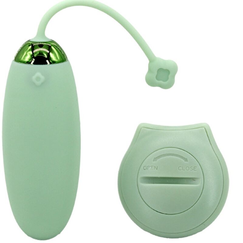 ARMONY - WIBRATOR JAJKO KITTY FUN Z PILOTEM 10 WIBRACJI ZIELONY