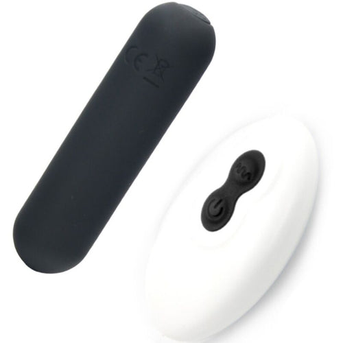 ARMONY - SPLASH JOLINE WIBRATOR KULA SILIKON ZDALNE STEROWANIE 10 WIBRACJI 65 X 15 CM CZARNY