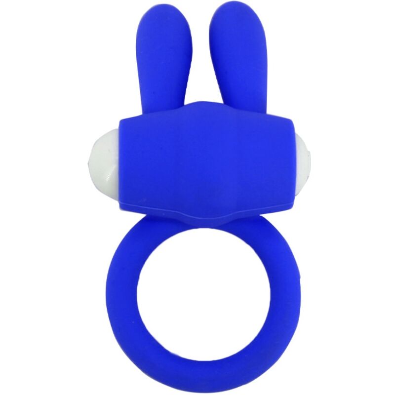 ARMONY - MR BUNNY WIBRATOR PIERŚCIENIOWY SILIKONOWY NIEBIESKI