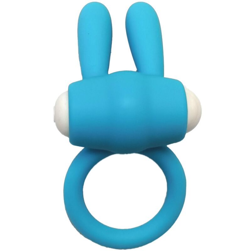 ARMONY - WIBRUJĄCY PIERŚCIEŃ EROTYCZNY MR BUNNY SILIKONOWY CZARNY