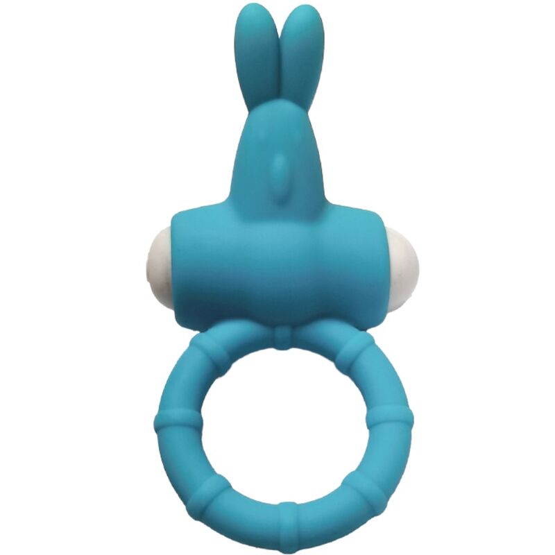 ARMONY - WIBRUJĄCY PIERŚCIEŃ SILIKONOWY MS BUNNY ZIELONY