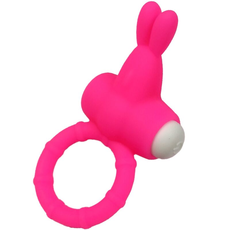 ARMONY - WIBRUJĄCY PIERŚCIEŃ NA PENISA MS BUNNY SILIKONOWY RÓŻOWY
