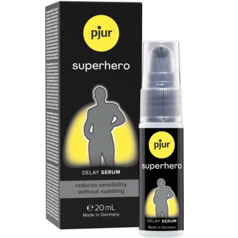 PJUR - SUPERHERO SKONCENTROWANE SERUM OPÓŹNIAJĄCE 20 ML