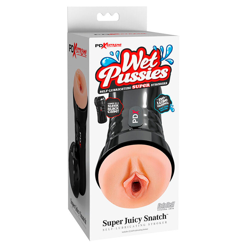 PDX EXTREME - MOKRE CIPECZKI SAMONASMAROWUJĄCA POCHWA MASTURBATOR CIELISTY