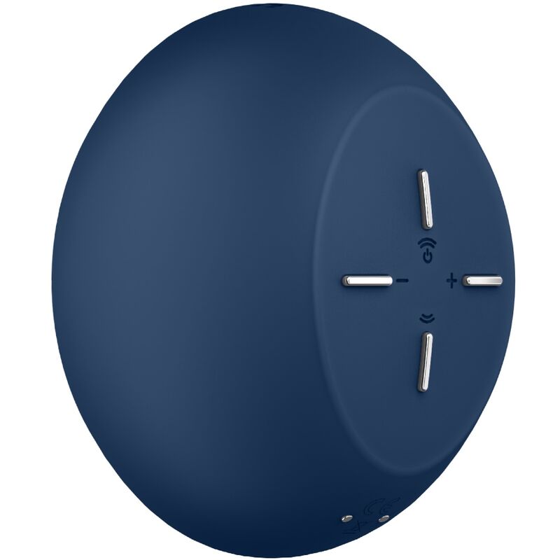 SATISFYER - STYMULATOR I WIBRATOR AIR POWER 4 Z 12 TRYBAMI WIBRACJI, KOLOR NIEBIESKI