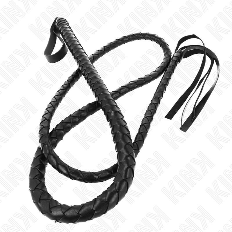 KINK - DŁUGI CZARNY BICZ WĘŻOWY 210 CM