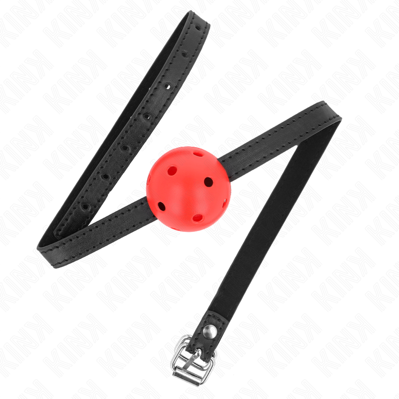 KINK – PROSTOTA CZERWONY ODDYCHAJĄCY KAGANIEC KULKOWY 4,5 CM 62 x 1,5 CM