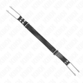 KINK - METALOWY ZAKŁADACZ Z HACZYKIEM REGULOWANY 36-52 CM