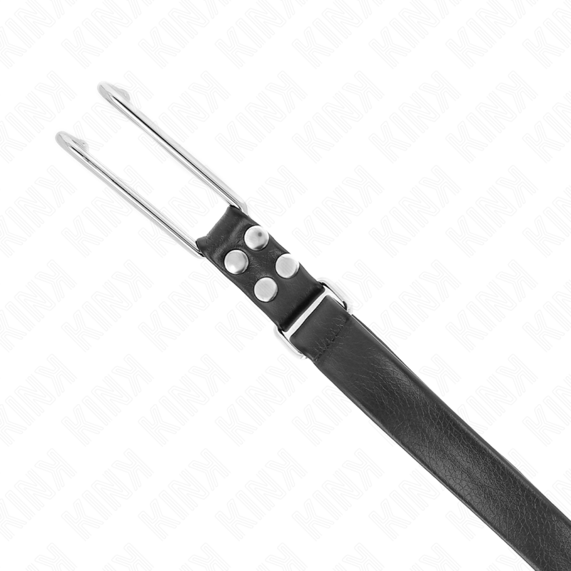 KINK - METALOWY ZAKŁADACZ Z HACZYKIEM REGULOWANY 36-52 CM