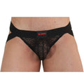 BURN - 005 MAJTKOWY STRINGI CZARNY XL