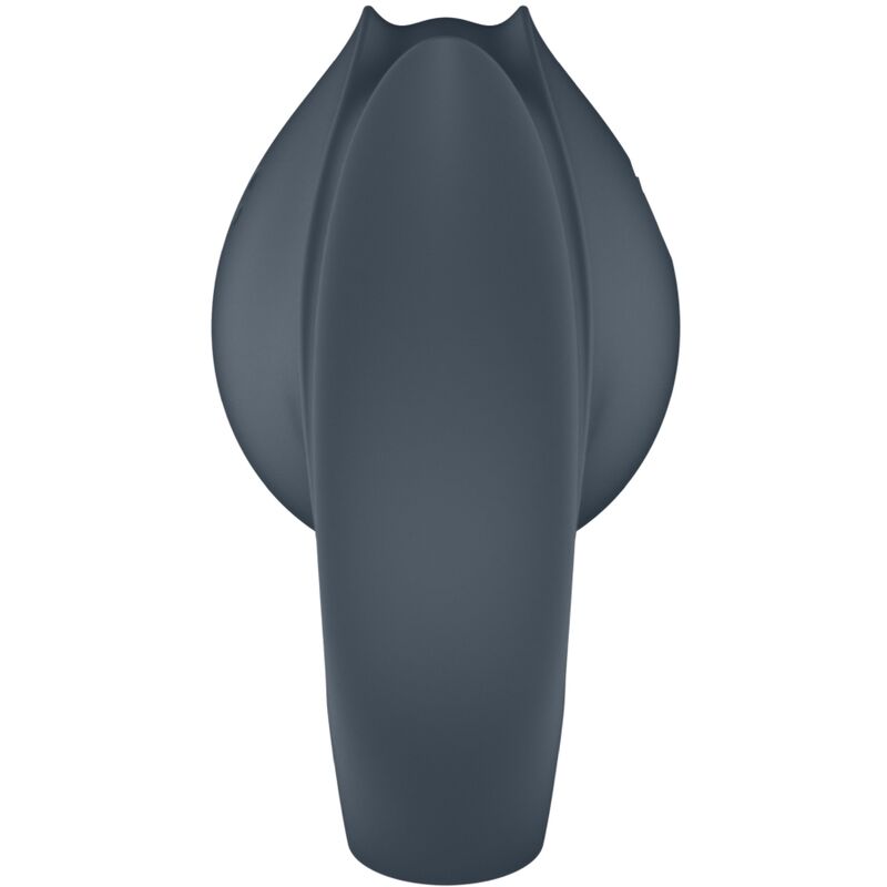 SATISFYER - PERFECT PAIR 2 MULTIWIBRATOR 2 W 1 PIERŚCIEŃ NA PENISA I STYMULATOR NA PALEC SZARY