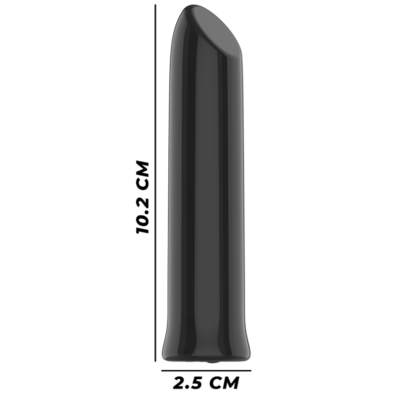 INTENSE - TODRICK BLACK CLITORAL STIMULATING BULLET