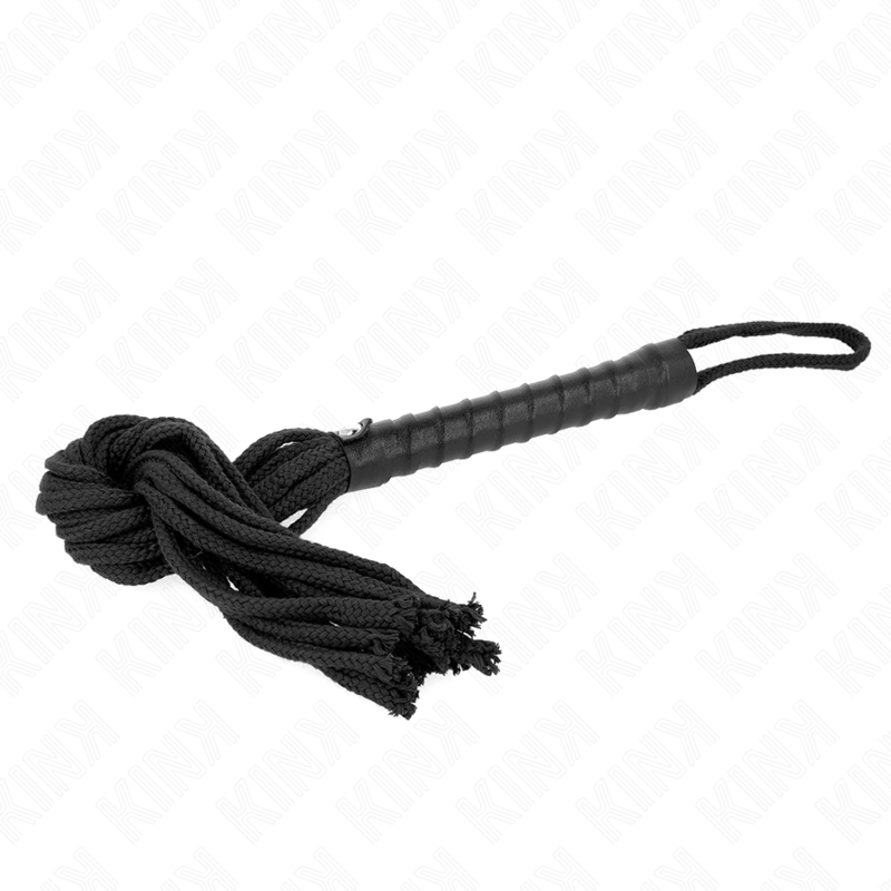 KINK - CZARNY BICZ Z LINY 56 CM