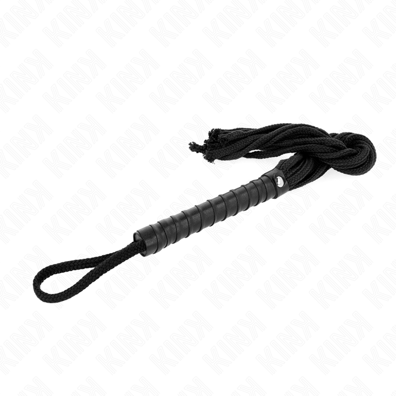 KINK - CZARNY BICZ Z LINY 56 CM
