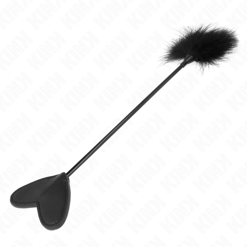 KINK - PIÓRA DO ŁASKOTANIA Z PŁASKĄ PAŁKĄ W KSZTAŁCIE SERCA 31 CM