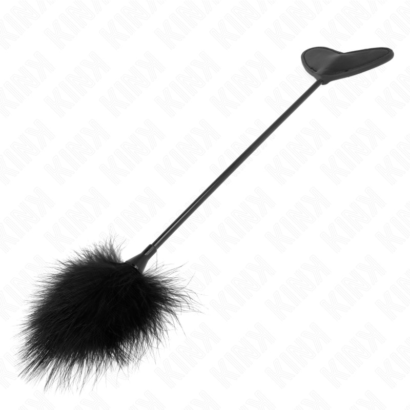 KINK - PIÓRA DO ŁASKOTANIA Z PŁASKĄ PAŁKĄ W KSZTAŁCIE SERCA 31 CM