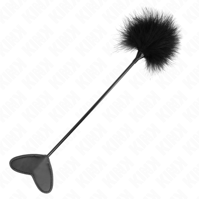 KINK - PIÓRA DO ŁASKOTANIA Z PŁASKĄ PAŁKĄ W KSZTAŁCIE SERCA 31 CM