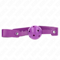 KINK - FIOLETOWA ODDYCHAJĄCA KULA 4,5 CM ZAKRYCIE UST 65 x 2,5 CM
