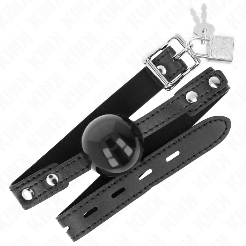 KINK - MIĘKKA PIŁECZKA TPE GAG 4 CM MODEL 3 REGULOWANA 60 x 2 CM 37-52 CM