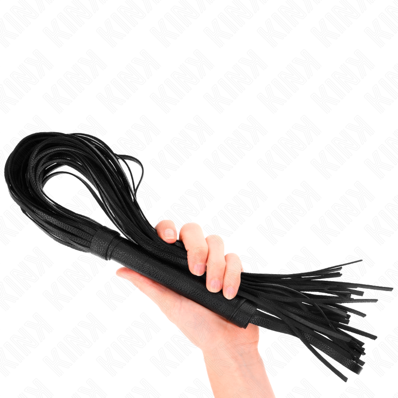 KINK - CZARNY MIĘKKI Bicz Z PCV 70 CM
