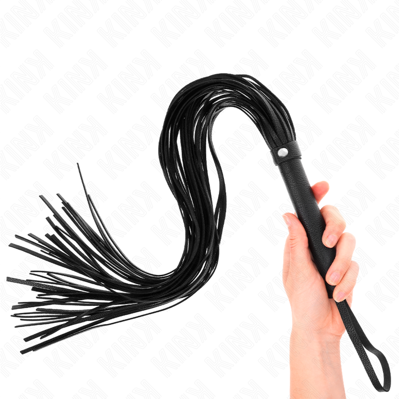 KINK - CZARNY MIĘKKI Bicz Z PCV 70 CM
