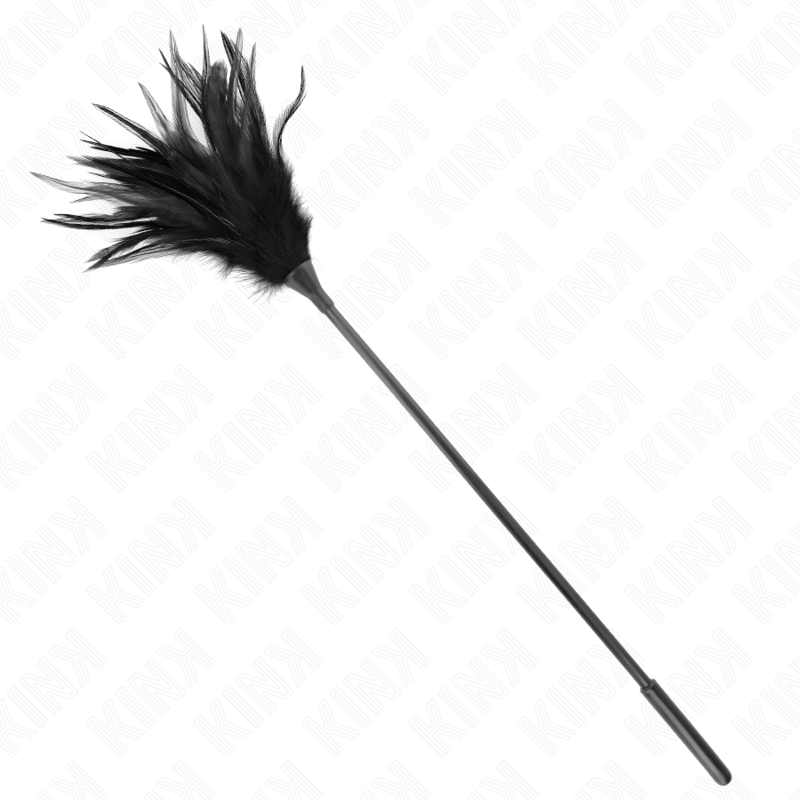 KINK - LICZNE CZARNE PIÓRKA DO ŁASKOTANIA 45 CM