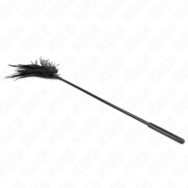 KINK - LICZNE CZARNE PIÓRKA DO ŁASKOTANIA 45 CM