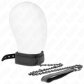 KINK - NEOPRENOWY KOŁNIERZ BONDAGE MODEL 1 Z PASKIEM 78 CM REGULOWANY 37,5 X 49,5 CM
