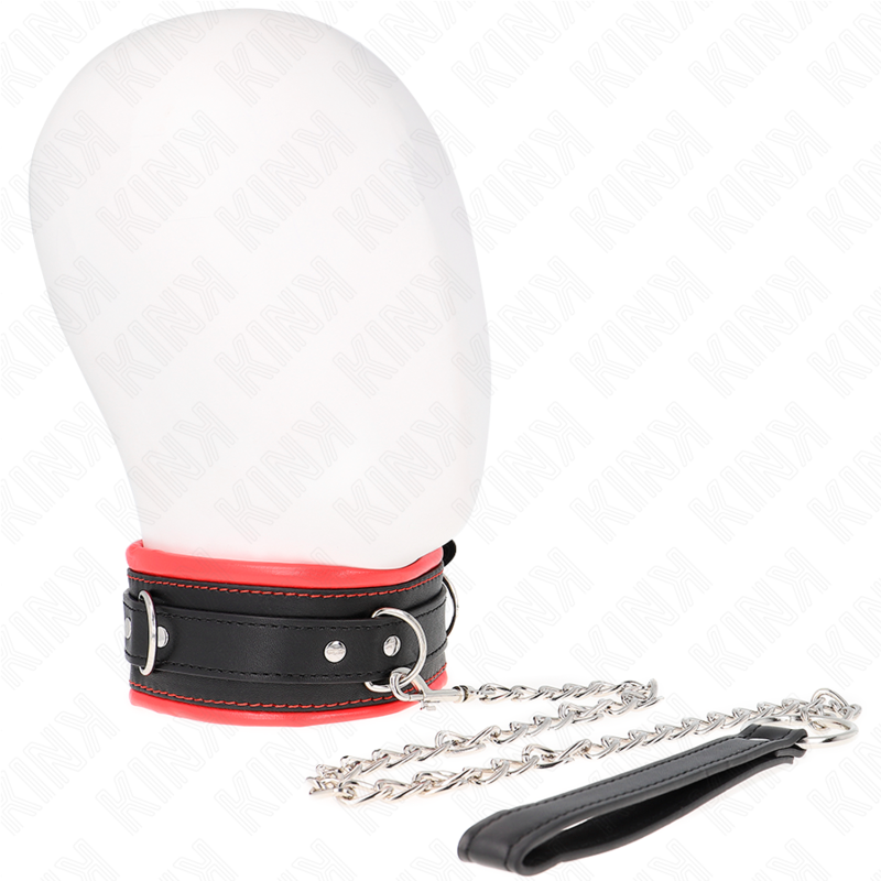 KINK - CIĘŻKI NASZYJNIK Z PASKIEM 65 CM MODEL 3 REGULOWANY 36.5-50 CM