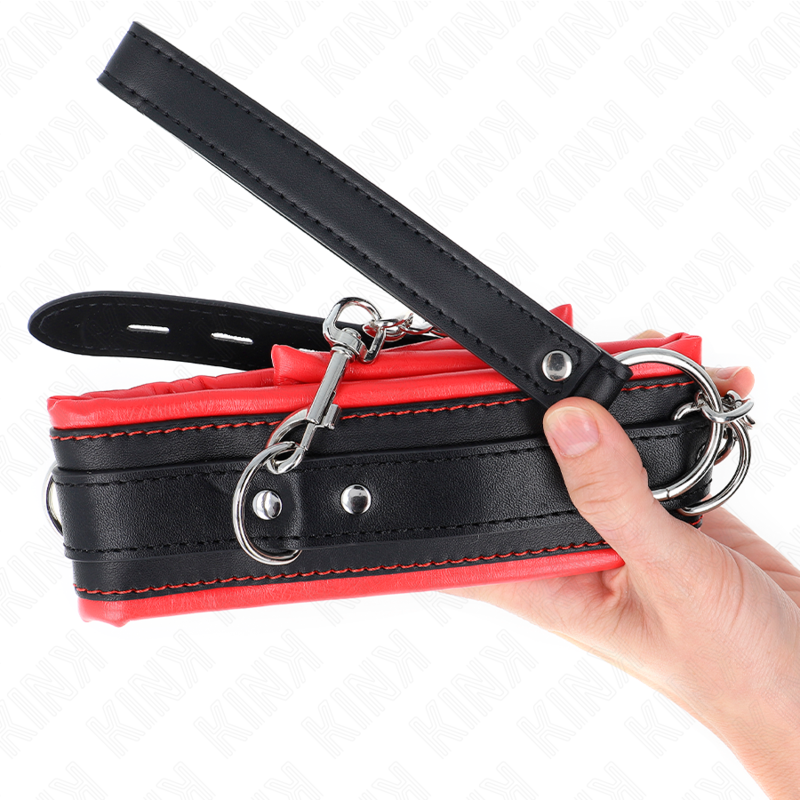 KINK - CIĘŻKI NASZYJNIK Z PASKIEM 65 CM MODEL 3 REGULOWANY 36.5-50 CM