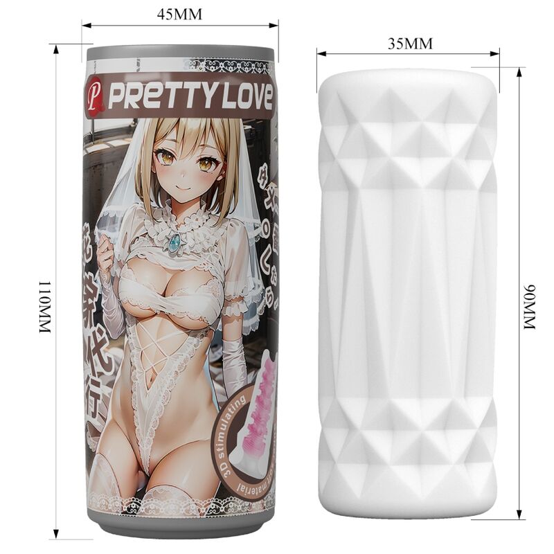 PRETTY LOVE – MĘSKI MASTURBATOR PUSZKA MODEL 1
