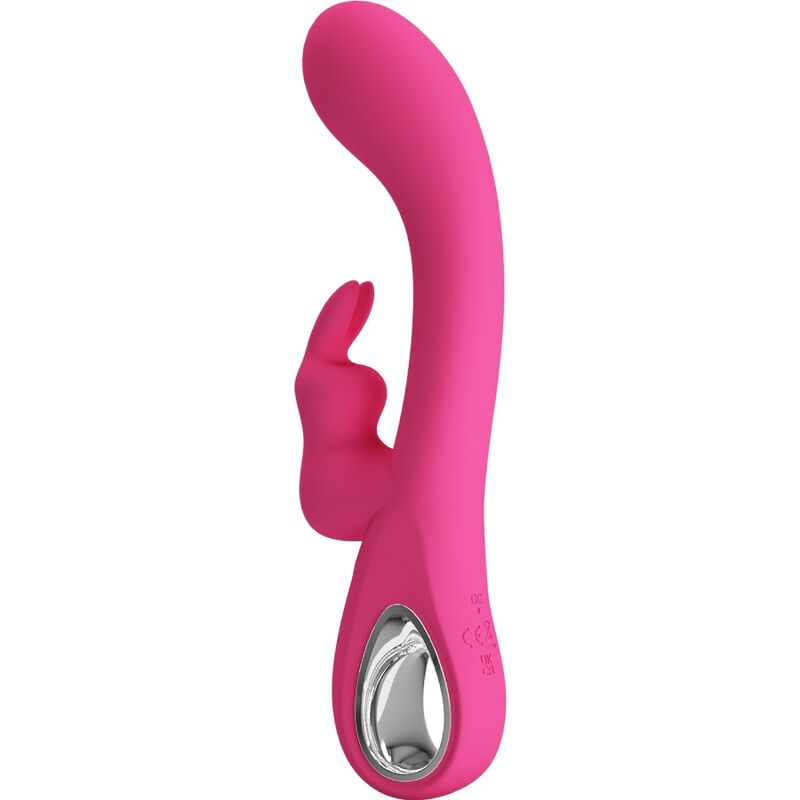PRETTY LOVE - WIBRATOR KRÓLICZEK NOVAK 12 WIBRACJI RÓŻOWY